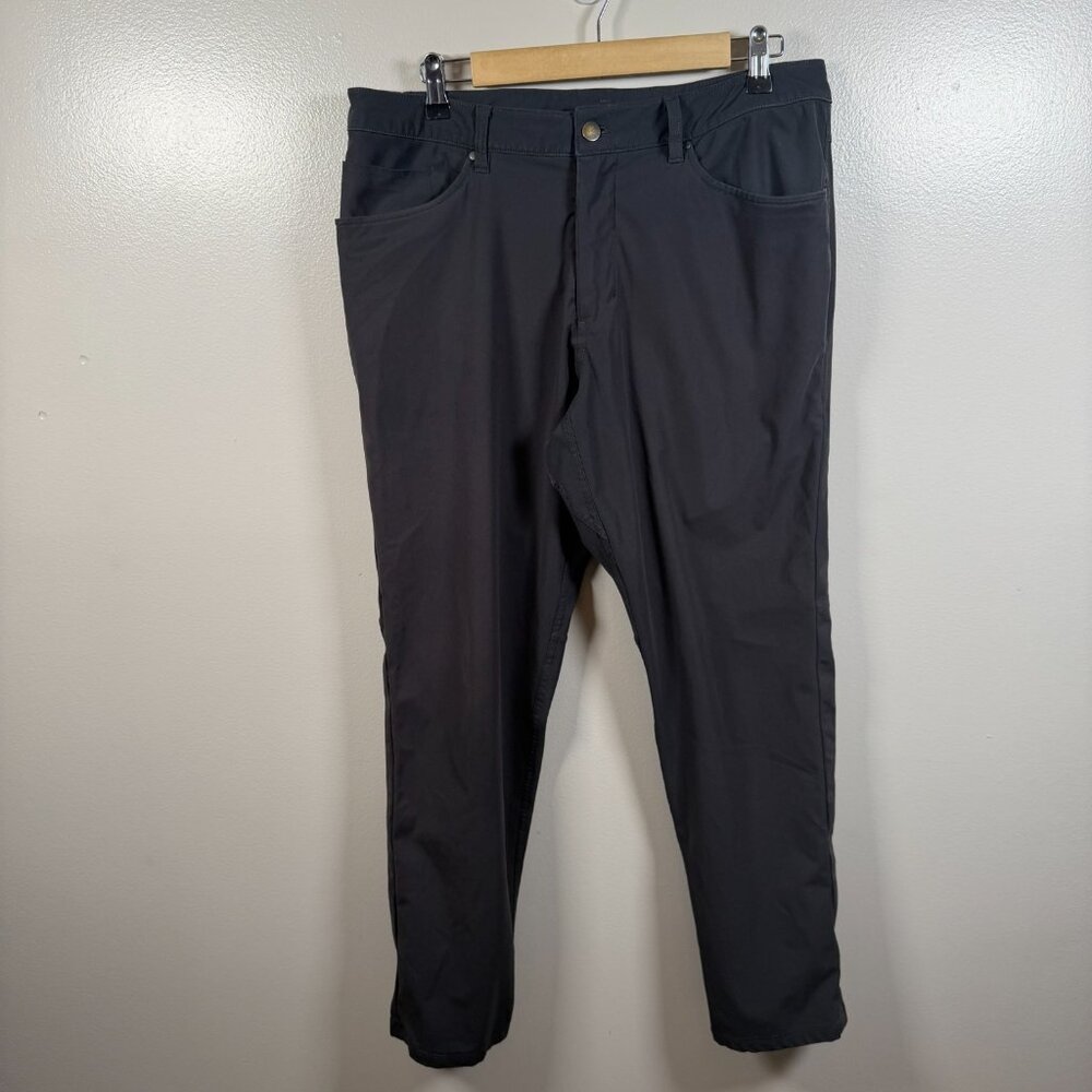 Lululemon ABC Classic Pant Size 34x31 Warpstreme Gray Work Golf Travel